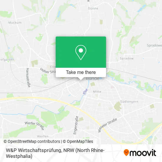 W&P Wirtschaftsprüfung map