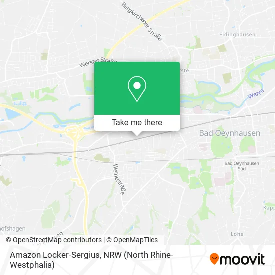 Карта Amazon Locker-Sergius