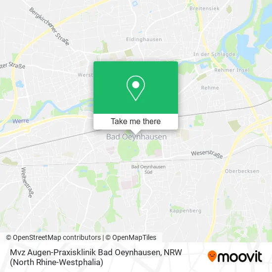 Карта Mvz Augen-Praxisklinik Bad Oeynhausen