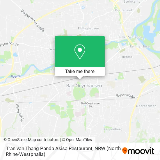 Карта Tran van Thang Panda Asisa Restaurant