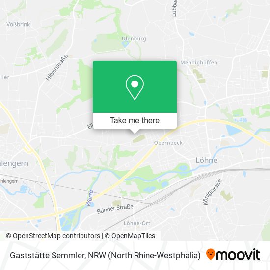 Gaststätte Semmler map