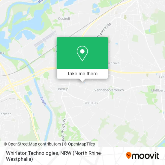 Карта Whirlator Technologies