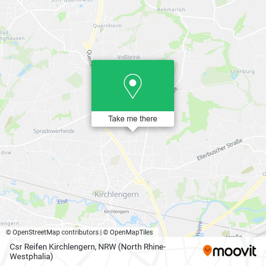 Csr Reifen Kirchlengern map