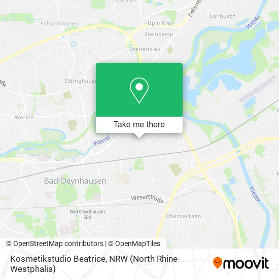 Карта Kosmetikstudio Beatrice