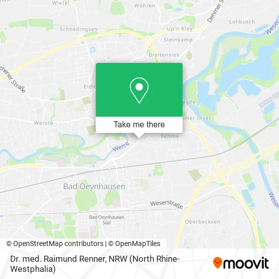 Карта Dr. med. Raimund Renner