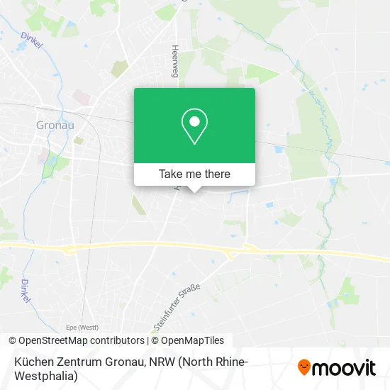 Карта Küchen Zentrum Gronau
