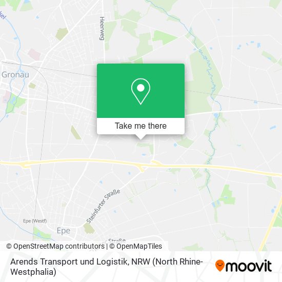 Arends Transport und Logistik map