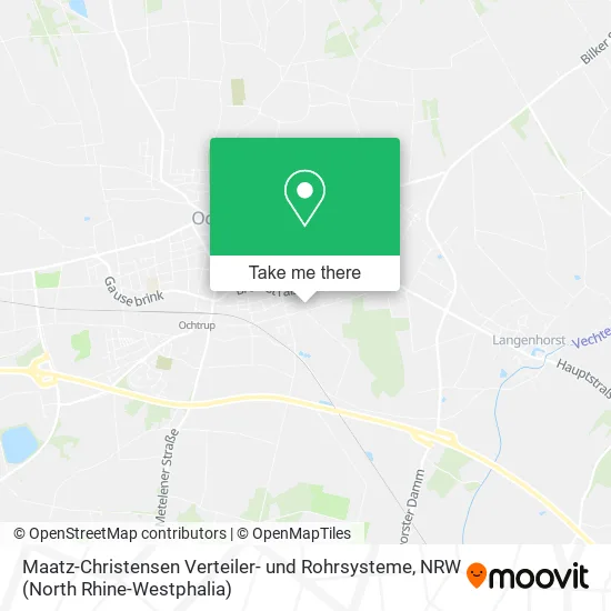 Карта Maatz-Christensen Verteiler- und Rohrsysteme