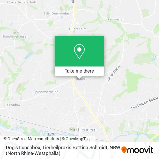 Dog's Lunchbox, Tierheilpraxis Bettina Schmidt map