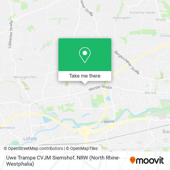 Uwe Trampe CVJM Siemshof map