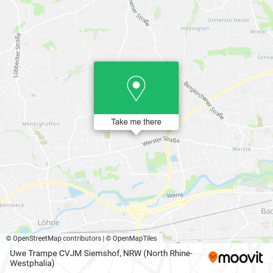 Карта Uwe Trampe CVJM Siemshof