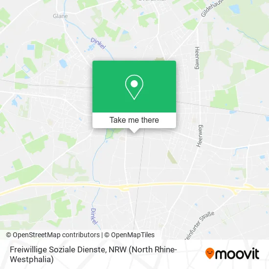 Карта Freiwillige Soziale Dienste