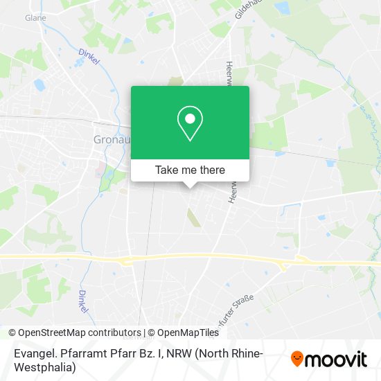 Карта Evangel. Pfarramt Pfarr Bz. I