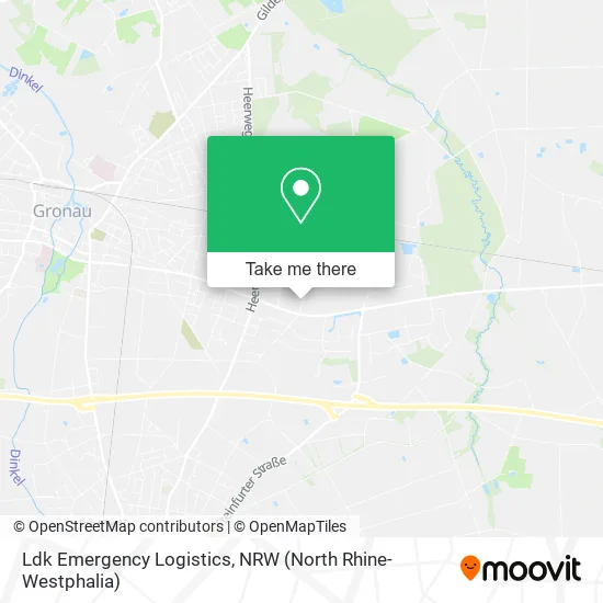 Карта Ldk Emergency Logistics