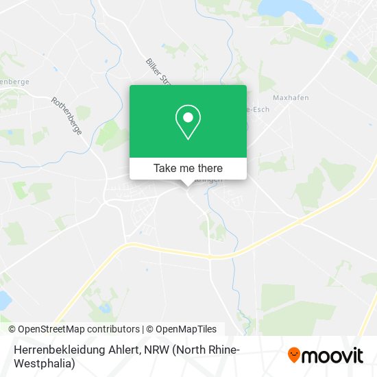 Herrenbekleidung Ahlert map