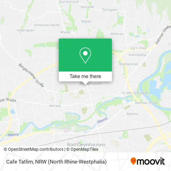 Карта Cafe Tatlim