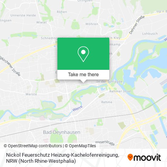 Nickol Feuerschutz Heizung-Kachelofenreinigung map