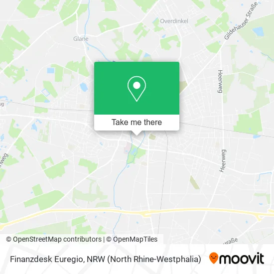 Карта Finanzdesk Euregio