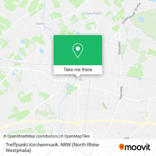 Treffpunkt Kirchenmusik map
