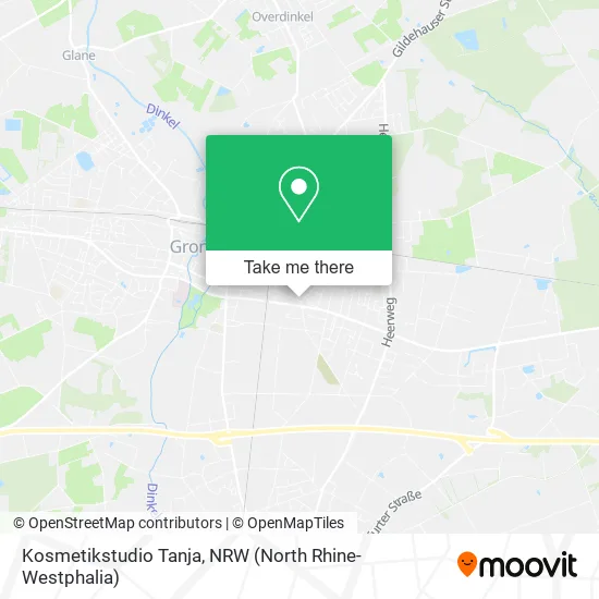 Карта Kosmetikstudio Tanja