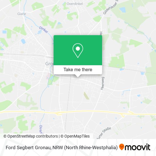 Карта Ford Segbert Gronau