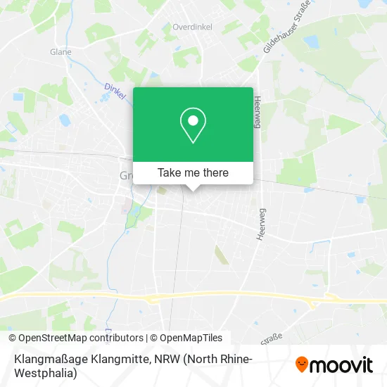 Карта Klangmaßage Klangmitte