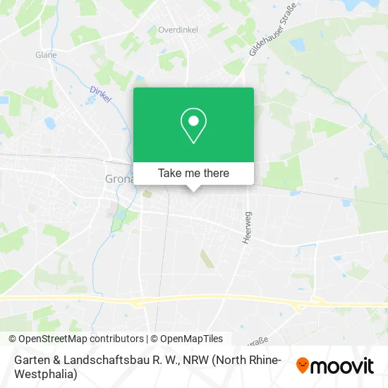 Карта Garten & Landschaftsbau R. W.