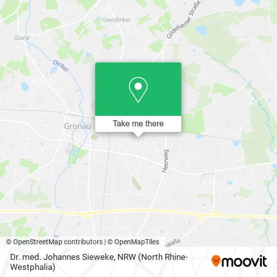 Карта Dr. med. Johannes Sieweke