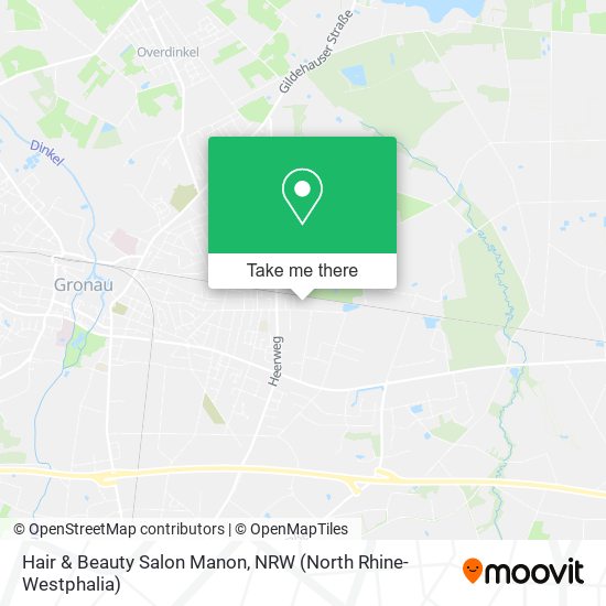 Hair & Beauty Salon Manon map