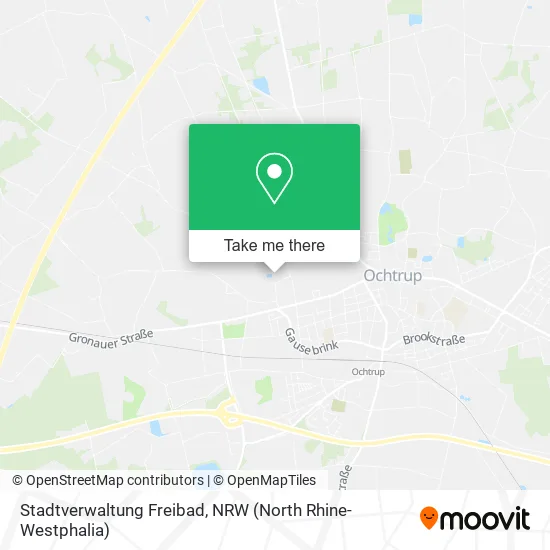 Карта Stadtverwaltung Freibad