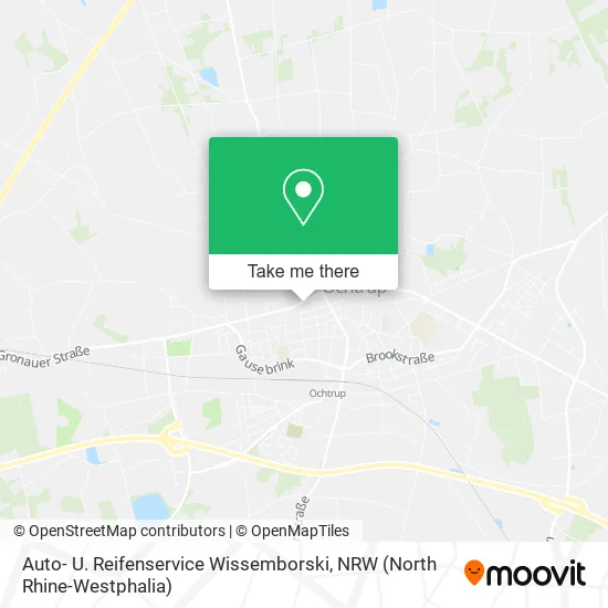 Карта Auto- U. Reifenservice Wissemborski