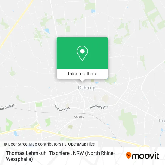 Карта Thomas Lehmkuhl Tischlerei