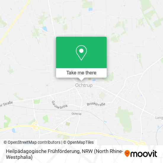 Карта Heilpädagogische Frühförderung