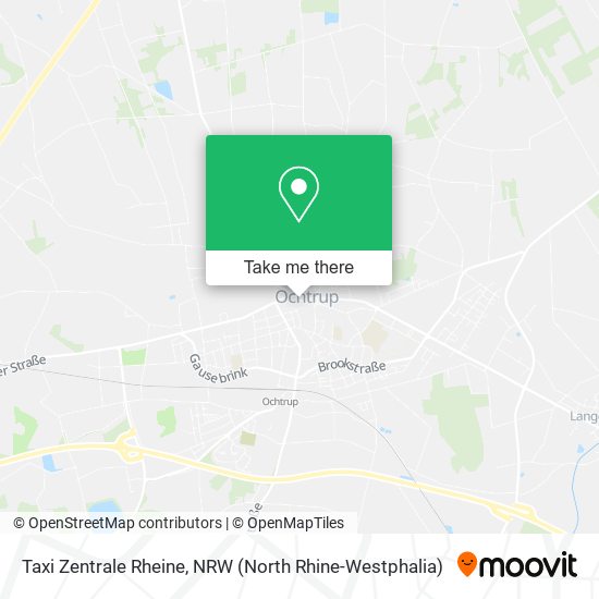 Taxi Zentrale Rheine map