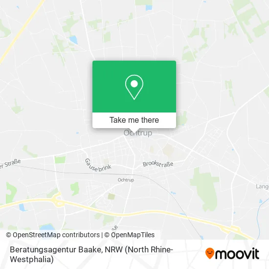 Карта Beratungsagentur Baake