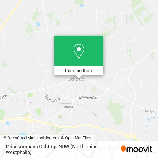 Reisekompass Ochtrup map