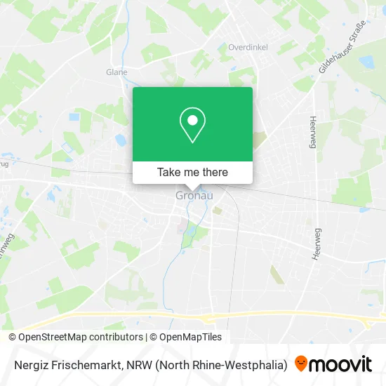 Карта Nergiz Frischemarkt