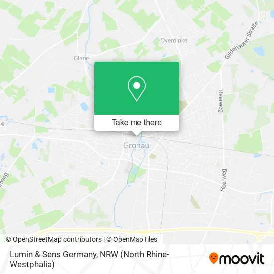 Lumin & Sens Germany map