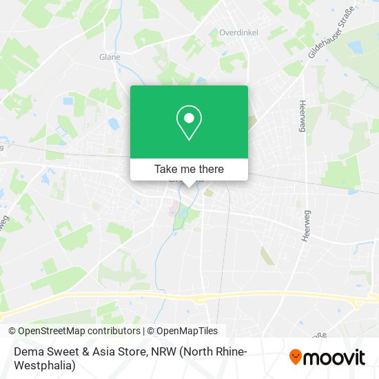 Dema Sweet & Asia Store map