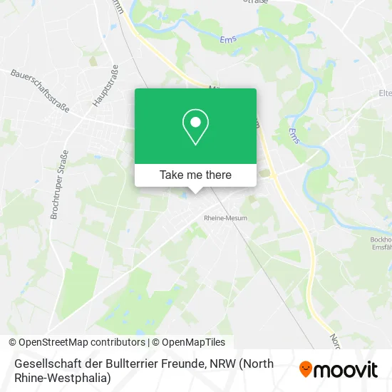 Карта Gesellschaft der Bullterrier Freunde