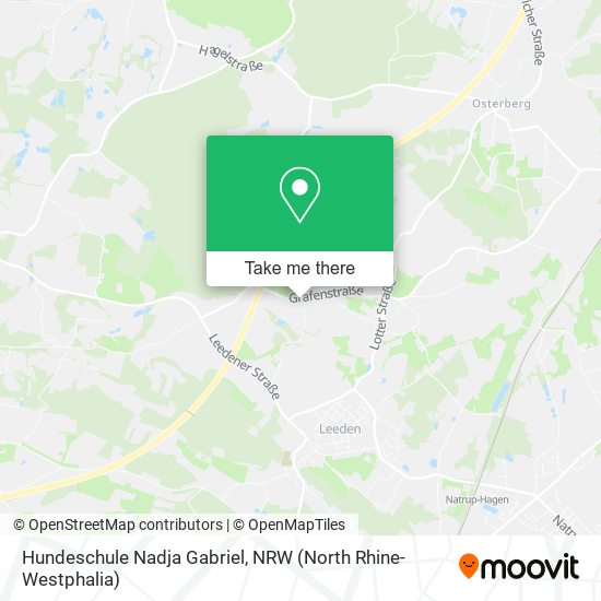 Hundeschule Nadja Gabriel map