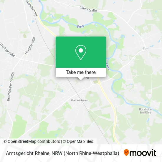 Карта Amtsgericht Rheine