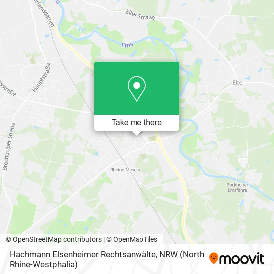 Карта Hachmann Elsenheimer Rechtsanwälte