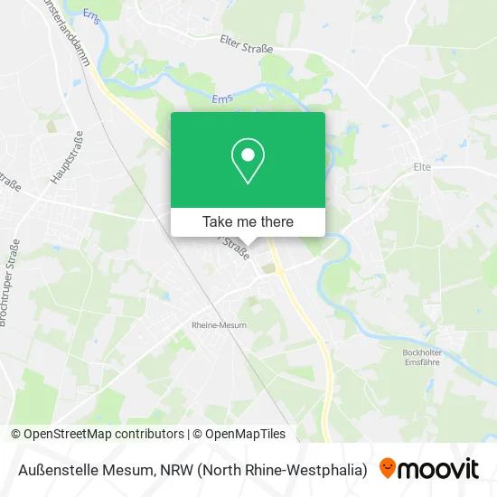 Карта Außenstelle Mesum