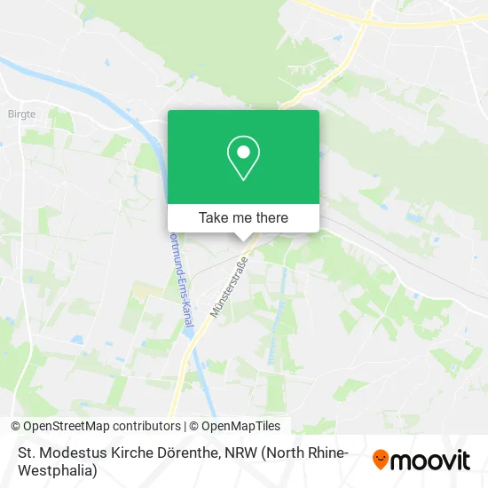 Карта St. Modestus Kirche Dörenthe