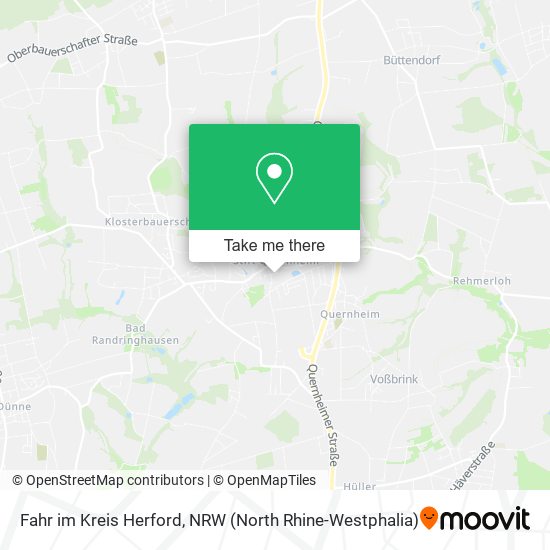 Fahr im Kreis Herford map