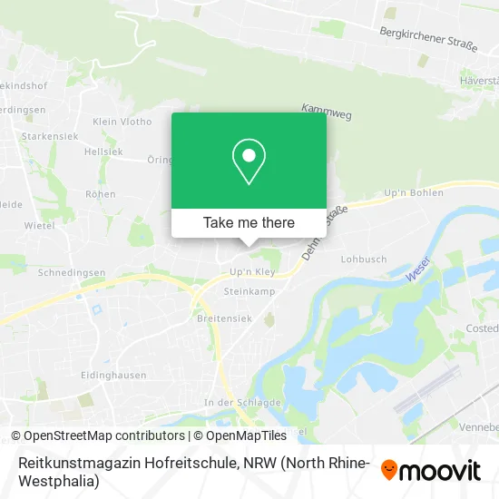 Reitkunstmagazin Hofreitschule map