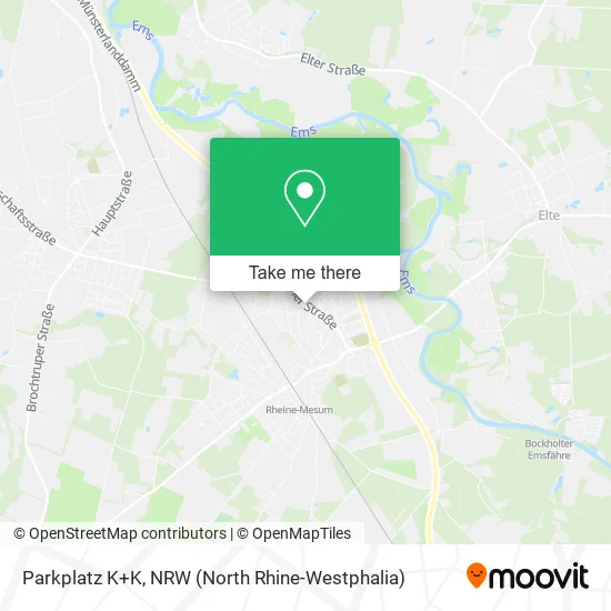 Карта Parkplatz K+K