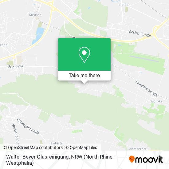 Walter Beyer Glasreinigung map