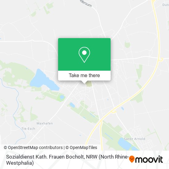 Sozialdienst Kath. Frauen Bocholt map